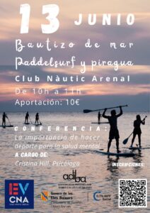 Cartel Bautismo de mar 2026